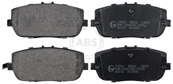 Pastillas de freno traseras 37550 ABS