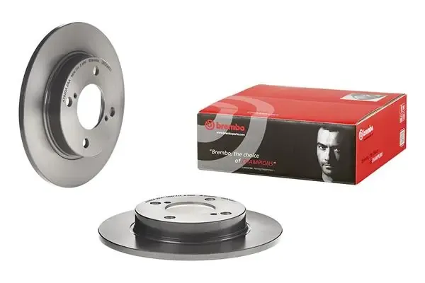 Disco de freno trasero 08D24811 ABS
