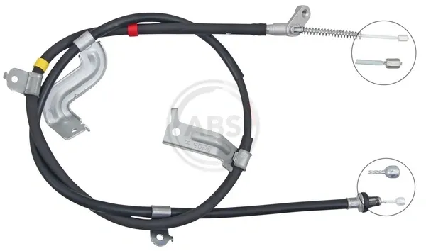 Cable de freno de mano trasero derecho 365301KD0A Nissan/Infiniti