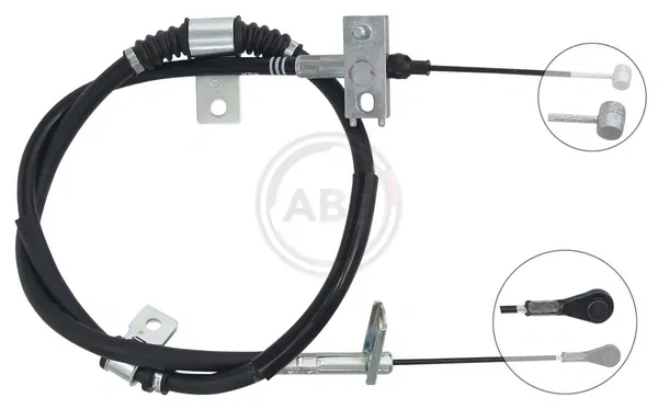Cable de freno de mano trasero izquierdo K17450 ABS