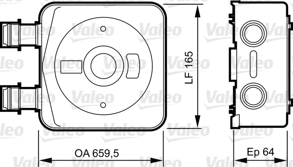 Radiador Enfriador De La Transmision/Caja De Cambios Peugeot 301 