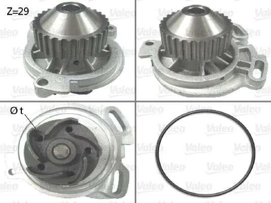 Bomba de agua 506132 VALEO