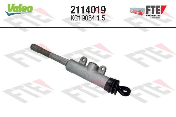 Cilindro maestro de embrague 2114019 VALEO