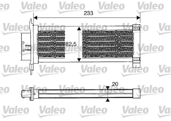 Calentador Electrico Para Sistema De Calefaccion Interior Peugeot 207 (WA, WC)