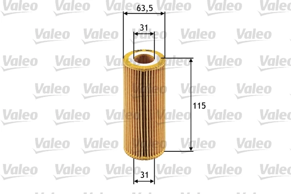 VALEO 587204 Filtro Carburante conveniente