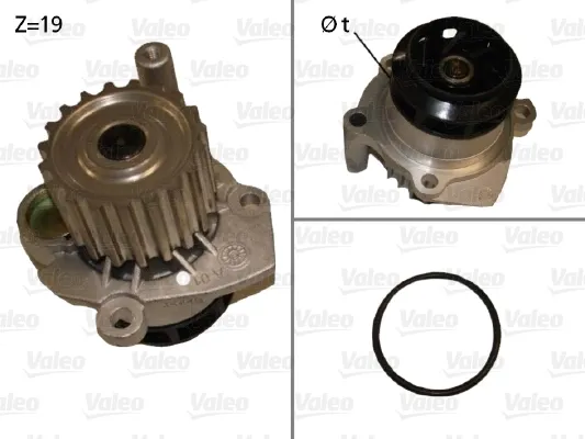 Bomba de agua 506700 VALEO