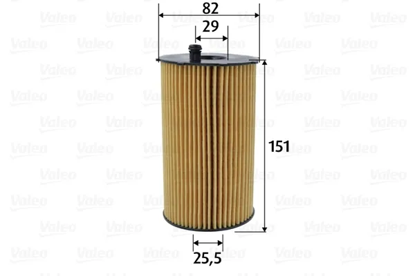Filtro de aceite 586601 VALEO