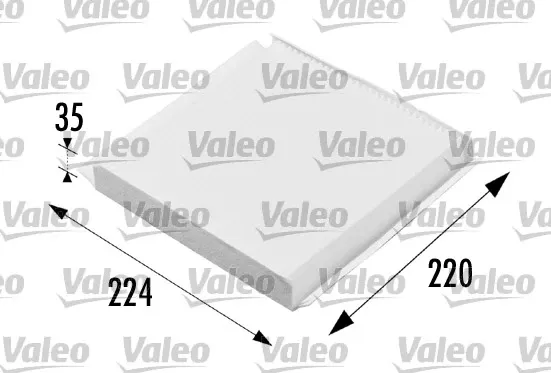 Filtro de habitáculo 698657 VALEO
