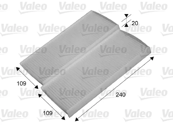 Filtro de habitáculo 715649 VALEO