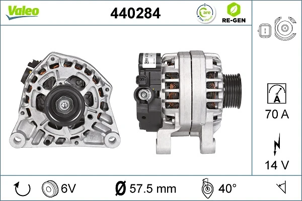 440284 VALEO alternador