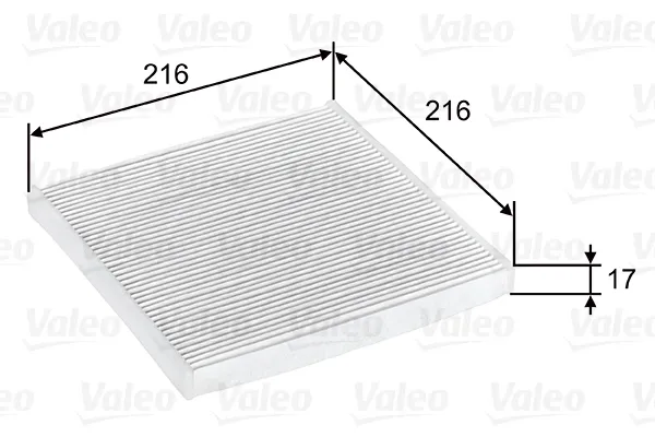 Filtro de habitáculo 698796 VALEO