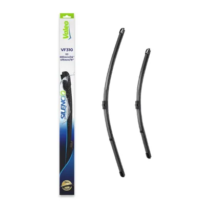 Juego de escobillas limpiaparabrisas delanteras, 2 piezas VALEO 574346