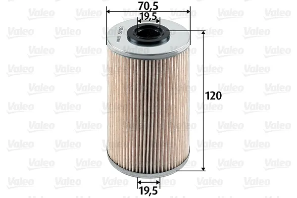 Filtro de combustible 587913 VALEO