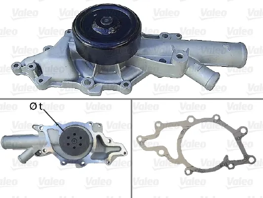 Bomba de agua 506831 VALEO
