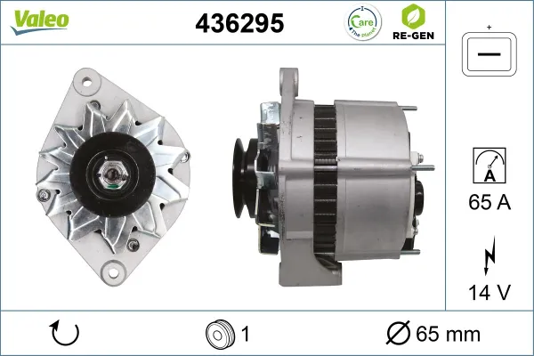 Alternador 436295 VALEO
