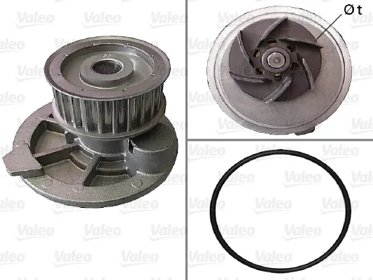 Bomba de agua 506856 VALEO