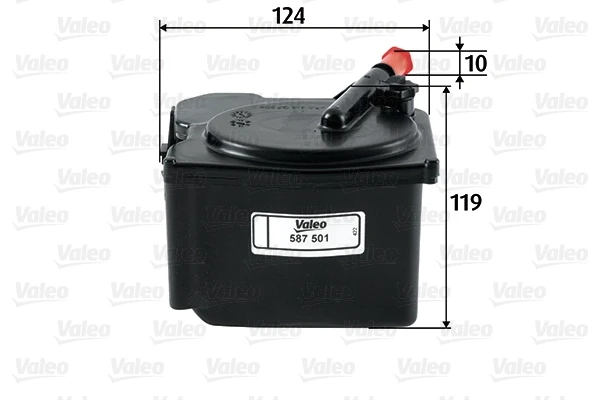 587501 VALEO filtro combustible
