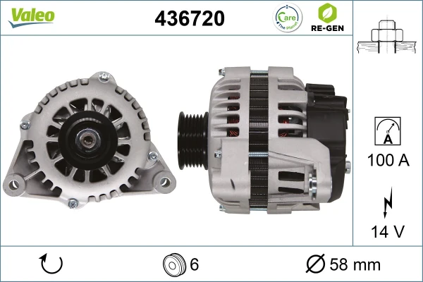 0986042750 Opel alternador