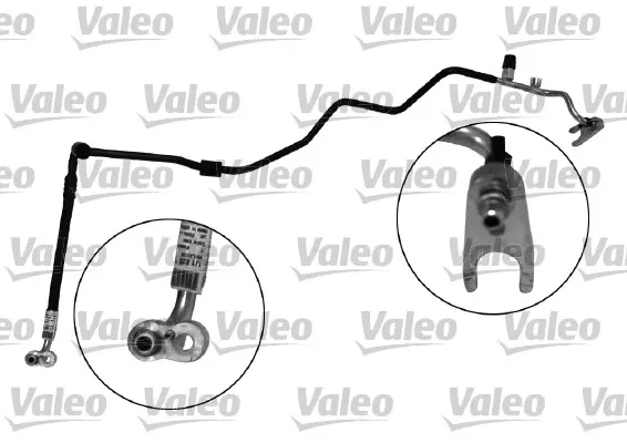 Manguera de aire acondicionado, del deshumidificador al evaporador 818404 VALEO