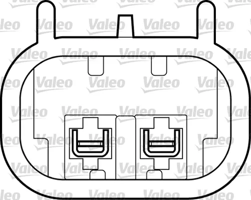 Mecanismo de elevalunas de la puerta trasera izquierda 850246 VALEO