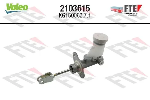 Cilindro maestro de embrague 2103615 VALEO