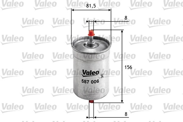 587006 VALEO filtro combustible