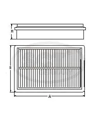 Filtro de aire SB2147 SCT