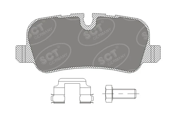Pastillas de freno traseras Land Rover Discovery 4 (L319)
