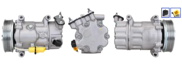 Compresor de aire acondicionado Peugeot Partner 3 (K9)