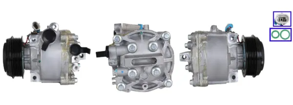 Compresor de aire acondicionado 1618517 Opel
