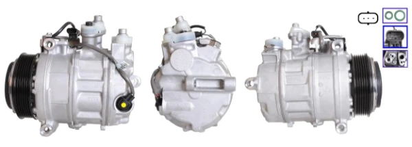 Compresor de aire acondicionado Mercedes ML/GLE (W166)