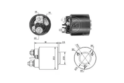 Solenoide de arranque ERA ZM490