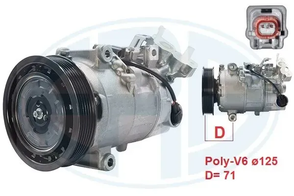 Compresor de aire acondicionado 670123 ERA