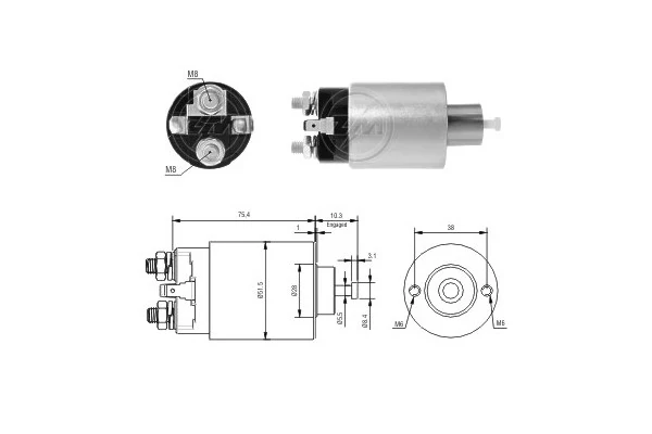 ZM4993 ERA interruptor magnético, estárter