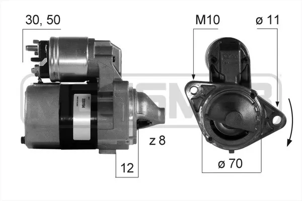 Motor de arranque 220154A ERA