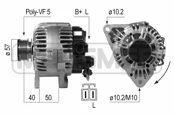 Alternador 210650 ERA