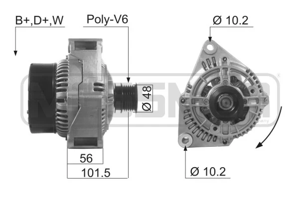 210042A ERA alternador