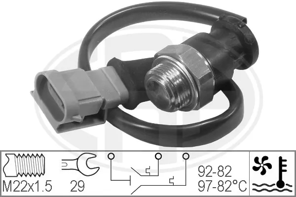 Sensor de temperatura 330224 ERA