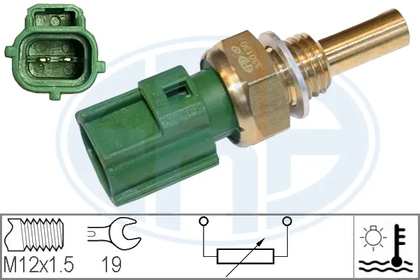 Sensor de temperatura del refrigerante Mazda 323 BJ