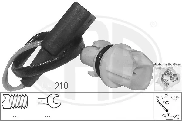 Sensor de temperatura de aceite de la transmisión automática 330666 ERA