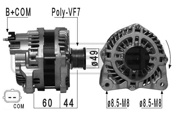 Alternador 209010A ERA