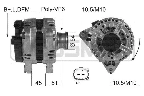 Alternador 210427 ERA