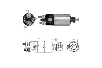 Solenoide de arranque ERA ZM2897