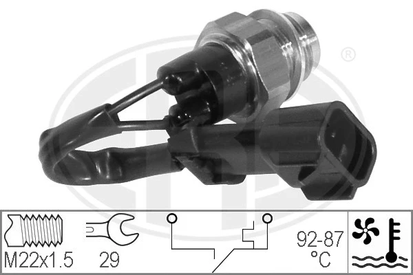 330275 ERA sensor, temperatura del refrigerante (encendido el ventilador del radiador)