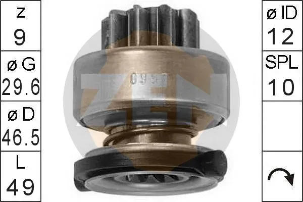 Bendix, motor de arranque Opel Insignia G09