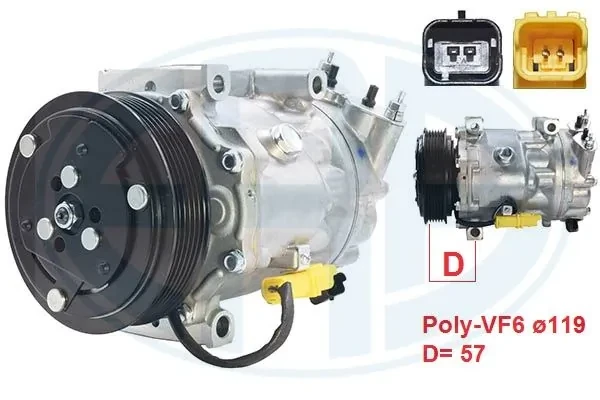 670079 ERA compresor de aire acondicionado