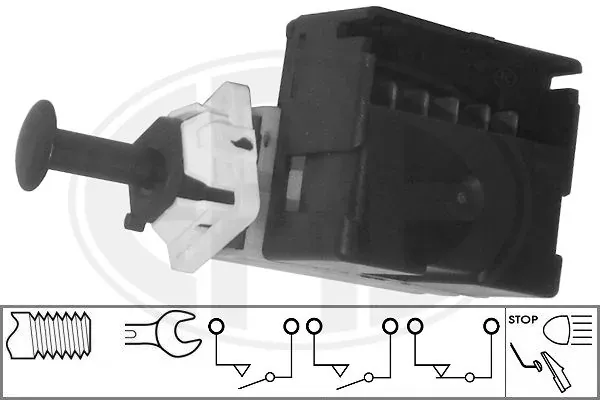 Interruptor de luz de freno 330968 ERA
