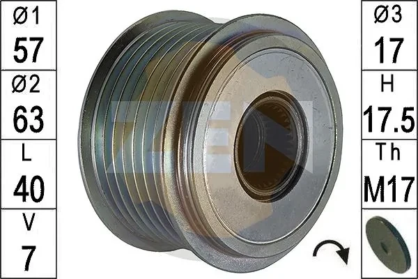 Poleas juego de piezas ZN5683 ERA