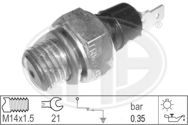 Sensor de presión de aceite 330000 ERA
