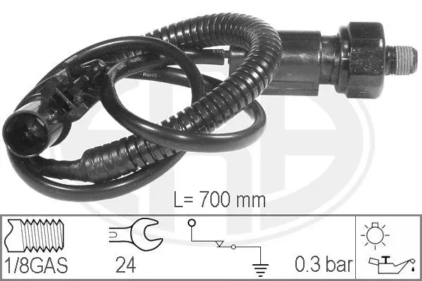 Sensor de presión de aceite 330673 ERA